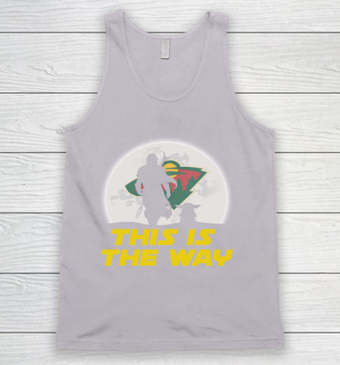 Minnesota Wild NHL Ice Hockey Star Wars Yoda And Mandalorian This Is The Way Tank Top 3
