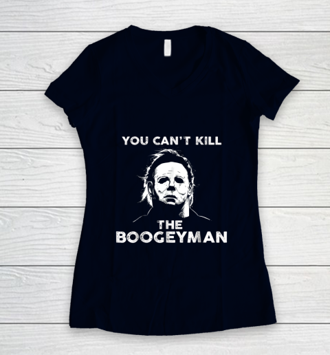Horror Movie Halloween Michael Myers Women's V-Neck T-Shirt 2
