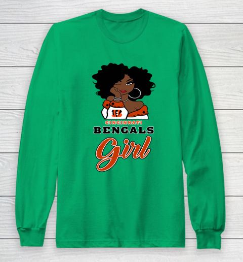 Cincinnati Bengals Girl NFL Long Sleeve T-Shirt 7