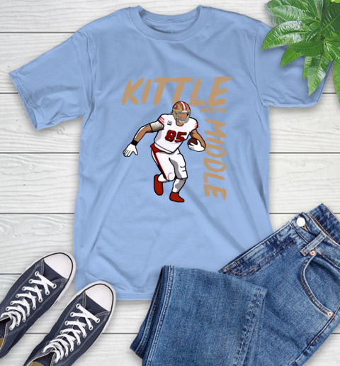 George Kittle Kittle Over the Middle San Francisco Shirt 12