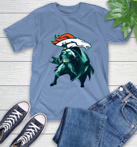 NFL Batman Football Sports Denver Broncos T Shirt