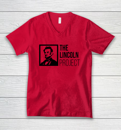 The Lincoln Project V-Neck T-Shirt 3