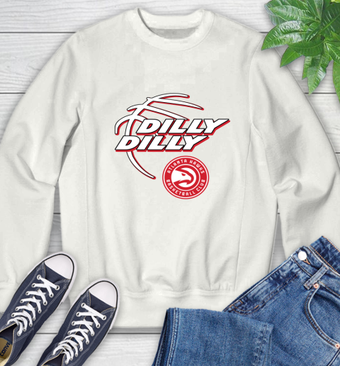 NBA Atlanta Hawks Dilly Dilly Basketball Sports Sweatshirt