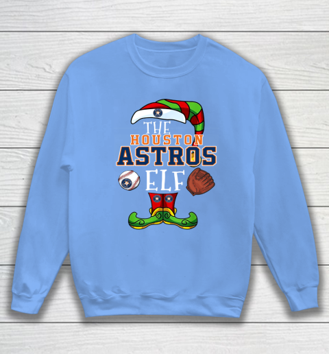 Houston Astros Christmas ELF Funny MLB Sweatshirt 8