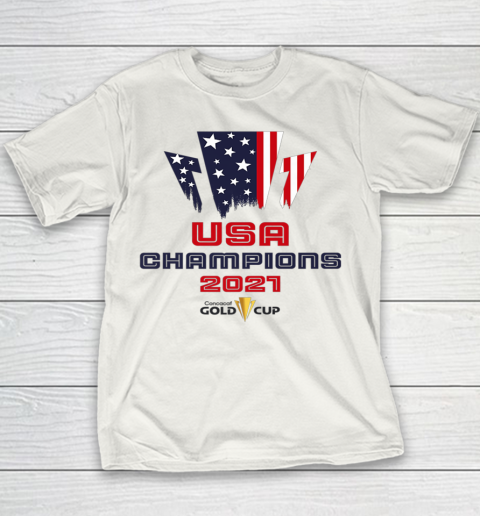 USA Champions 2021 Gold Cup Jersey Concacaf Youth T-Shirt