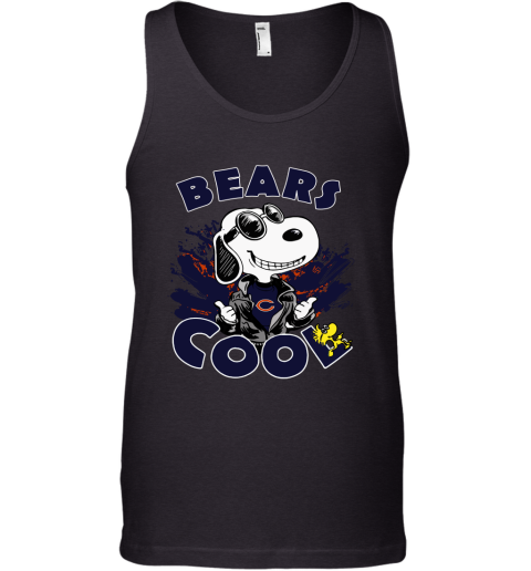Chicago Bears Snoopy Joe Cool We're Awesome Tank Top