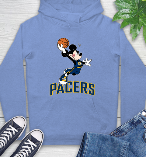 NBA Basketball Indiana Pacers Cheerful Mickey Mouse Shirt Hoodie 12