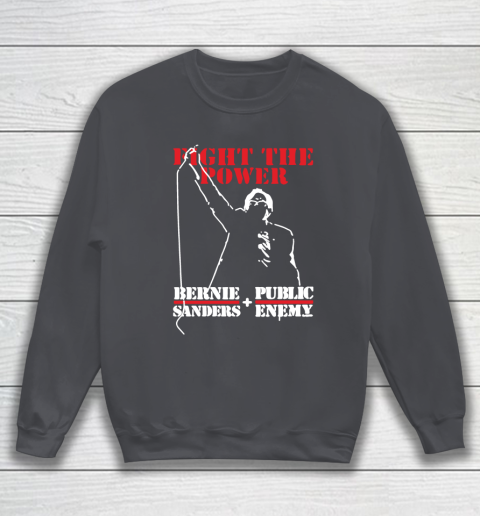 Fight The Power Bernie Sanders Public Enemy Sweatshirt 4