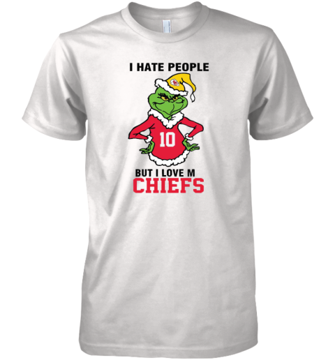 I Hate People But I Love My Kansas City Premium Men's T-Shirt