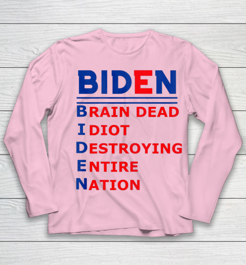Republicans voter Anti Joe Biden Youth Long Sleeve 6
