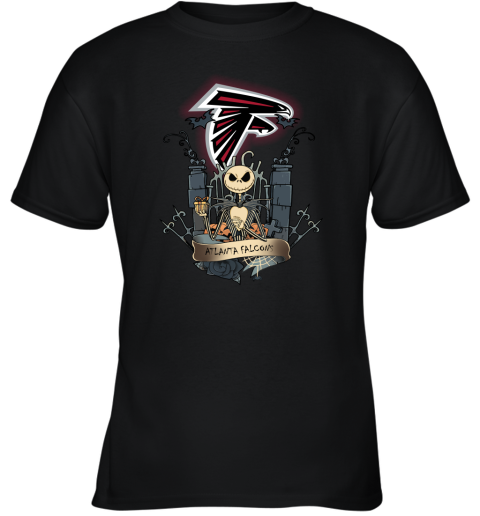 Atlanta Falcons Jack Skellington This Is Halloween NFL Youth T-Shirt