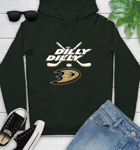 NHL Anaheim Ducks Dilly Dilly Hockey Sports Youth Hoodie 13