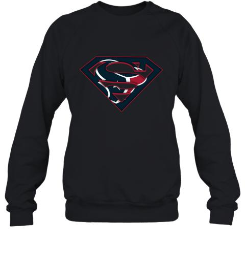 We Are Undefeatable The Houston Texans x Superman NFL Sweatshirt
