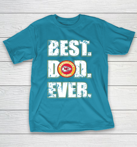 NFL Kansas City Chiefs Football Best Dad Ever Family Shirt T-Shirt 7