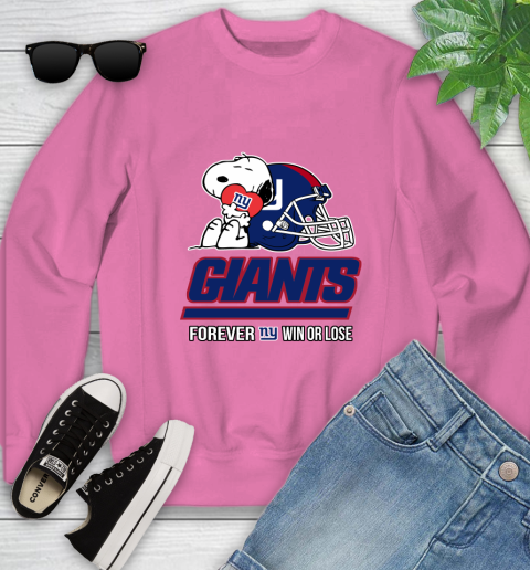 NFL The Peanuts Movie Snoopy Forever Win Or Lose Football New York Giants 121