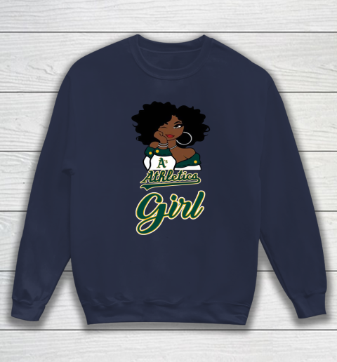 Oakland Athleticss Girl MLB Sweatshirt 3