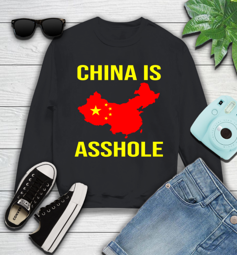 China is asshole shirt 113