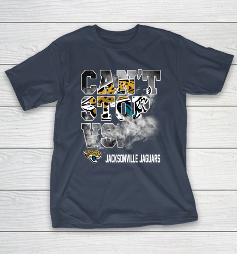 NFL Jacksonville Jaguars Can't Stop Vs T-Shirt 3