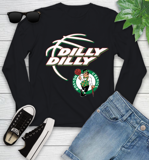 NBA Boston Celtics Dilly Dilly Basketball Sports Youth Long Sleeve 2
