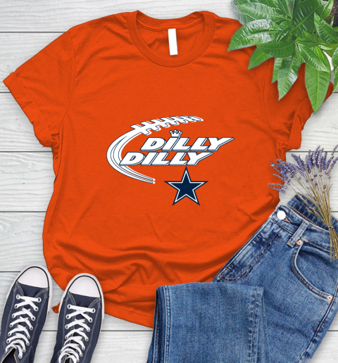NFL Dallas Cowboys Dilly Dilly Football Sports Women's T-Shirt 4