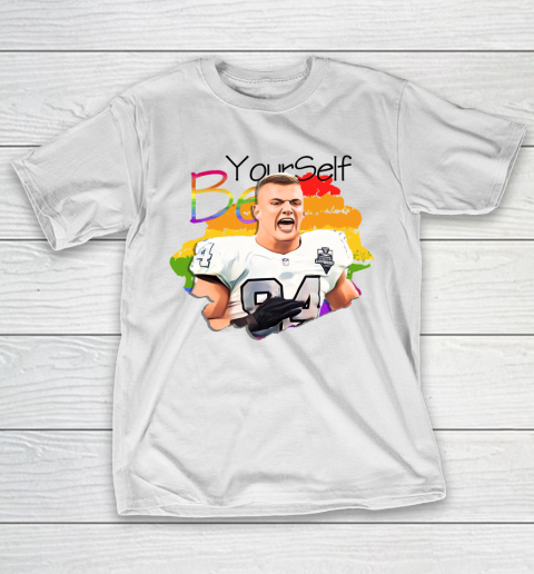 Carl Nassib Shirt Be YourSelf LGBT Gay Pride T-Shirt