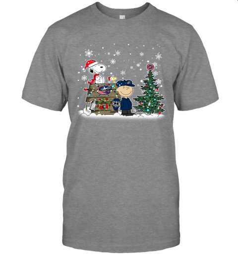 NHL Columbus Blue Jackets Snoopy Charlie Brown Woodstock Christmas Stanley Cup Hockey T Shirt Yw5nQvtMMX5 classic t shirt 2 95 151514 front sport grey