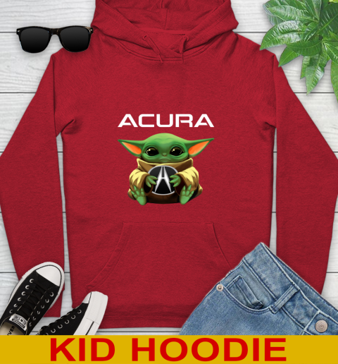 Star Wars Baby Yoda Hugs Acura Car Shirt 138