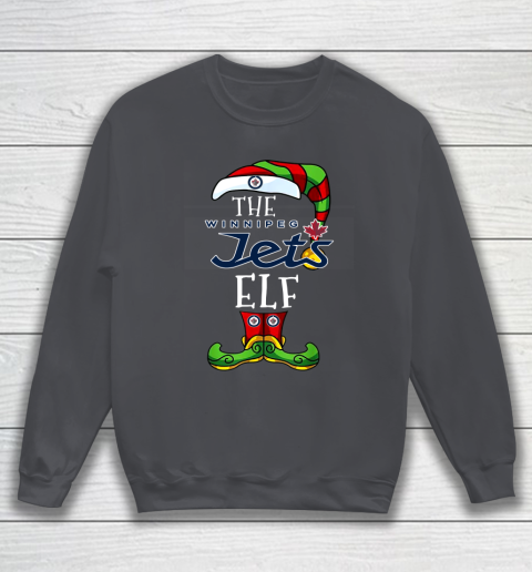 Winnipeg Jets Christmas ELF Funny NHL Sweatshirt 4