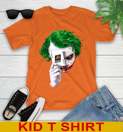 Phoenix Suns NBA Basketball Joker Card Shirt Youth T-Shirt 8