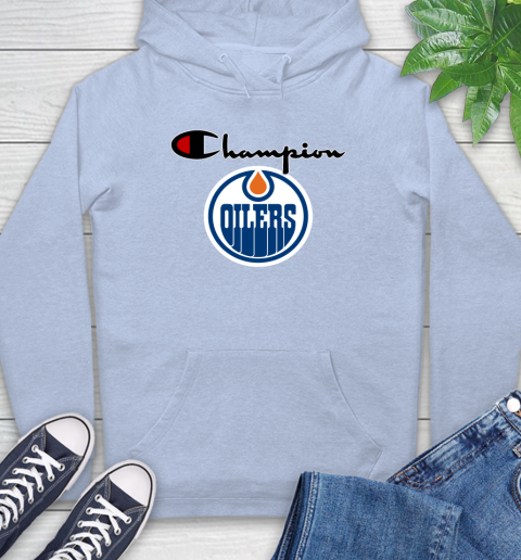 NHL Hockey Edmonton Oilers Champion Shirt Hoodie 6