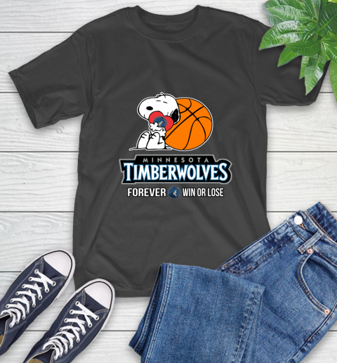 NBA The Peanuts Movie Snoopy Forever Win Or Lose Basketball Minnesota Timberwolves_000 2