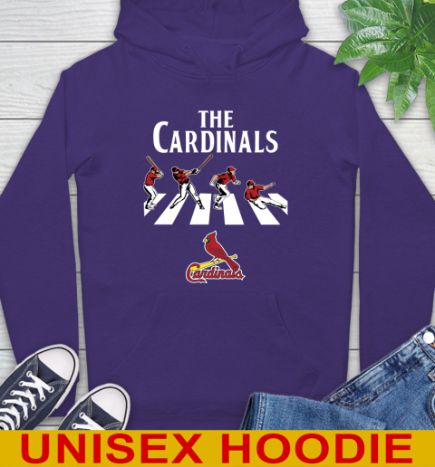 MLB Baseball St.Louis Cardinals The Beatles Rock Band Shirt Hoodie 5