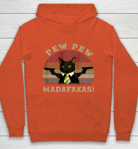 Pew pew best sale madafakas cat hoodie