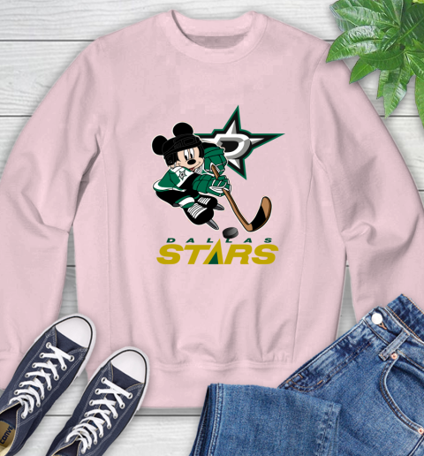 NHL Dallas Stars Mickey Mouse Disney Hockey T Shirt Sweatshirt 9