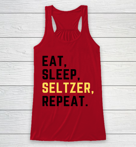 Bud Light Seltzer  Eat Sleep Seltzer Repeat Racerback Tank 4