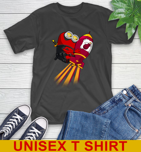 NBA Basketball Miami Heat Deadpool Minion Marvel Shirt T-Shirt