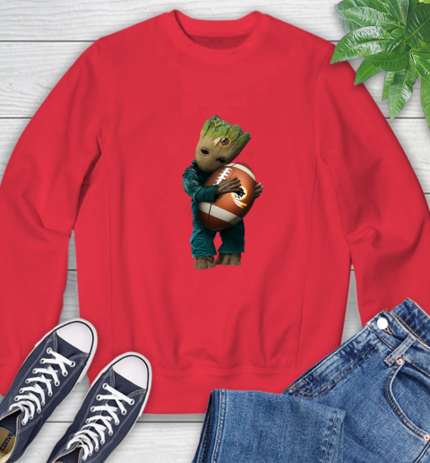 NFL Groot Guardians Of The Galaxy Football Sports Washington Redskins Sweatshirt 10