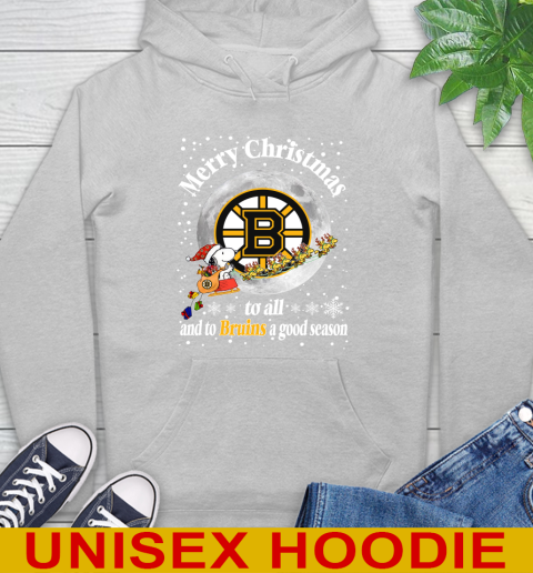 Boston Bruins Merry Christmas To All And To Bruins A Good Season NHL Hockey Sports Hoodie 6