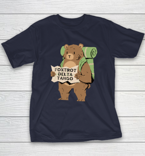 Bear Foxtrots Deltas Tangos Funny Youth T-Shirt 2