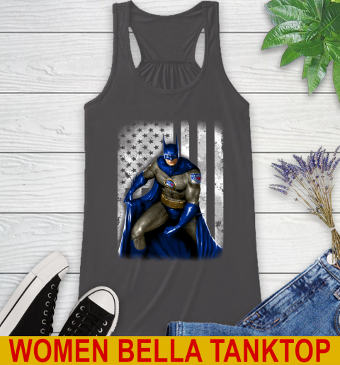 New York Rangers NHL Hockey Batman DC American Flag Shirt Racerback Tank 10