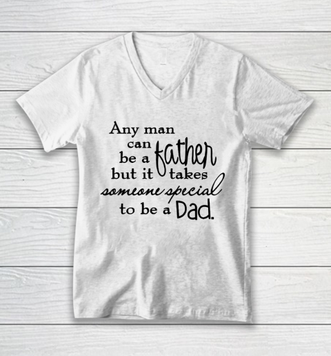 Father's Day Funny Gift Ideas Apparel  father day V-Neck T-Shirt