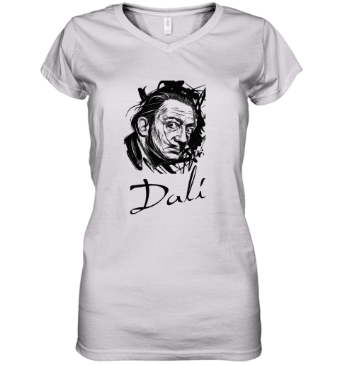 Salvador Dali Women's V-Neck T-Shirt