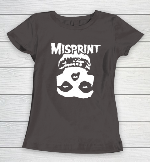 Misprint Skull Funny Misfit Women's T-Shirt - Image 6
