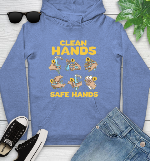 Nurse Shirt Washing Clean Hands Safe Hand Hygiene Wash Save T Shirt Youth Hoodie 11