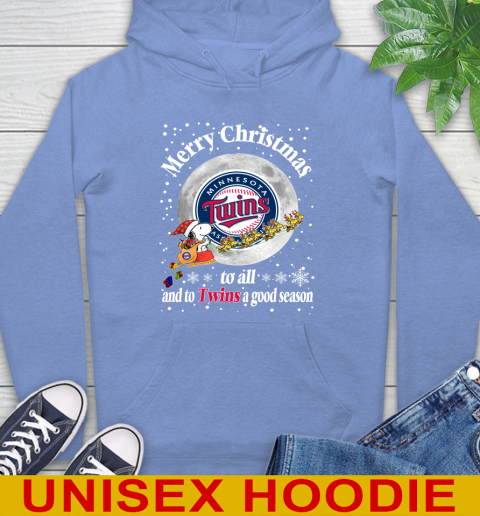 Minnesota Twins Merry Christmas To All And To Twins A Good Season MLB Baseball Sports Hoodie 11