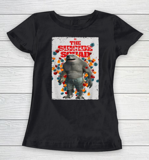 The Suicide Squad King Shark Poster Women's T-Shirt