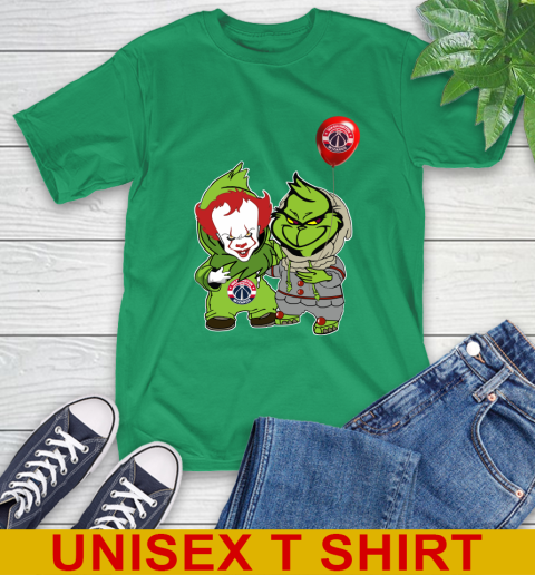 Washington Wizards Baby Pennywise Grinch Christmas NBA Basketball T-Shirt 8 Washington Wizards Baby Pennywise Grinch Christmas NBA Basketball T-Shirt - Image 8