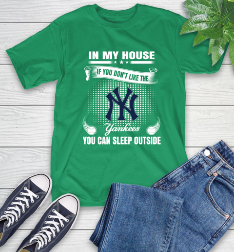 green yankees shirt