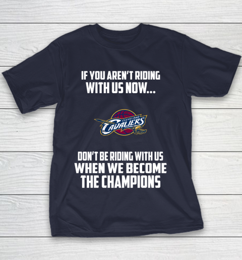 NBA Cleveland Cavaliers Basketball We Become The Champions Youth T-Shirt 2