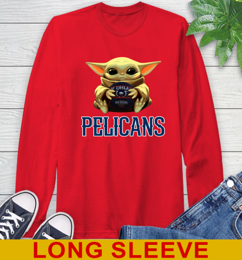 NBA Basketball New Orleans Pelicans Star Wars Baby Yoda Shirt 67